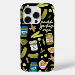 Pickle Meisjes Stijgen Schattig Pickle Patroon G iPhone 15 Pro Case