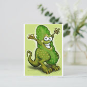 Pickle Monster Briefkaart (Staand voorkant)