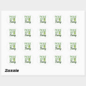 Pickle My Fancy Pickles Lover Cute Green Dill Jar Ronde Sticker (Vel)