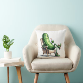 Pickle Ontspannen In Een Stoel Kussen