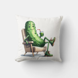 Pickle Ontspannen In Een Stoel Kussen