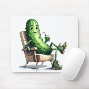 Pickle Ontspannen In Een Stoel Muismat