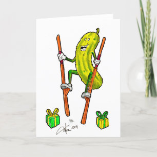Pickle op Stilts Verjaardag Kaart