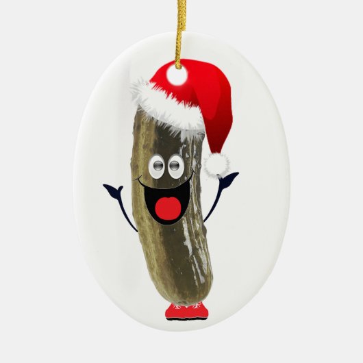 Pickle ornament geluk en geluk (Voorkant)