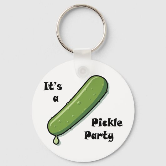Pickle Party Sleutelhanger (Voorkant)