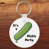Pickle Party Sleutelhanger (Voorkant)