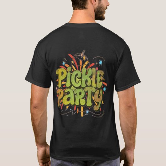 Pickle Party T-shirt (Achterkant)
