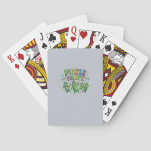 Pickle Party t-shirt Pokerkaarten