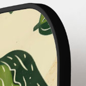 Pickle Patroon Aangepaste naam Pickleball Paddle (Links Detail)