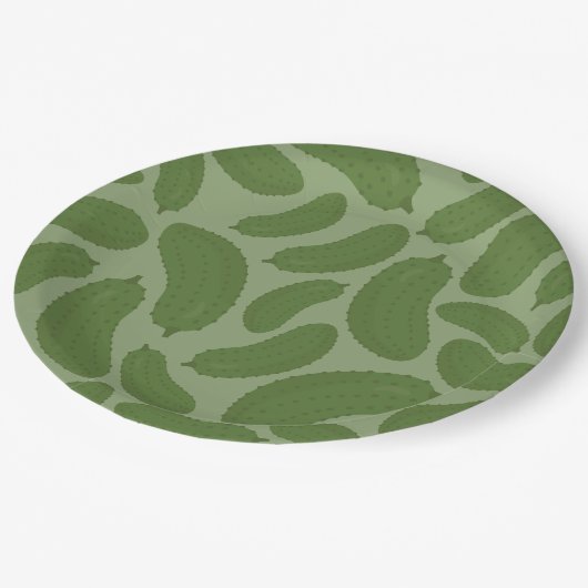 Pickle-patroon Papieren Bordje (Gekanteld)