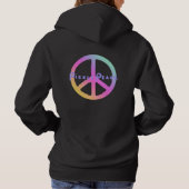 pickle peace pink hoodie (Achterkant)