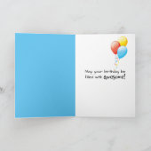 Pickle Persoon Met Pet voor 70e Verjaardag Kaart (Binnen)