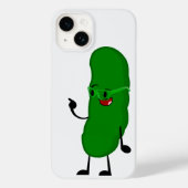 Pickle Persoon op wit Case-Mate iPhone Case (Achterkant)