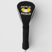 Pickle Pickle Sport Coach Pickleball Player Golfheadcover (Voorkant)