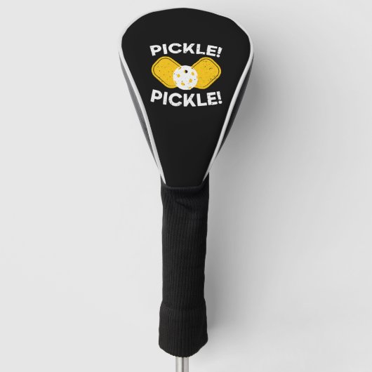 Pickle Pickle Sport Coach Pickleball Player Golfheadcover (Voorkant)