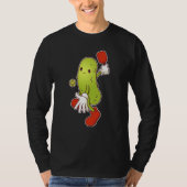 Pickle Playing Pickleball T-shirt (Voorkant)