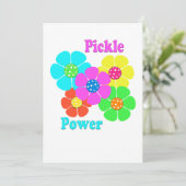 Pickle Power Pickleball Kaart (Staand voorkant)