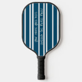 Pickle Power Pickleballer speler krachtig spelen Pickleball Paddle (Voorkant)