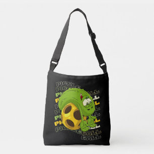 Pickle Power! Schattigee Pickleball Kinder Crossbody Tas
