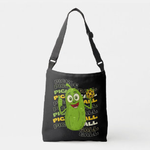 Pickle Power! Schattigee Pickleball Kinder Crossbody Tas