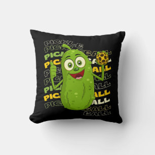 Pickle Power! Schattigee Pickleball Kinder Kussen