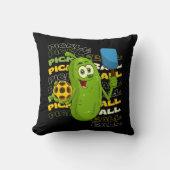 Pickle Power! Schattigee Pickleball Kinder Kussen (Voorkant)
