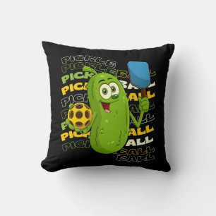 Pickle Power! Schattigee Pickleball Kinder Kussen