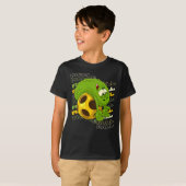 Pickle Power! Schattigee Pickleball Kinder T-shirt (Voorkant volledig)