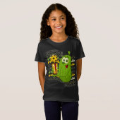 Pickle Power! Schattigee Pickleball Kinder T-shirt (Voorkant volledig)