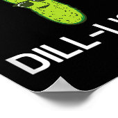 Pickle Pun, In A Dill-light, Grappig, Grappen, Sar Poster (Hoek)
