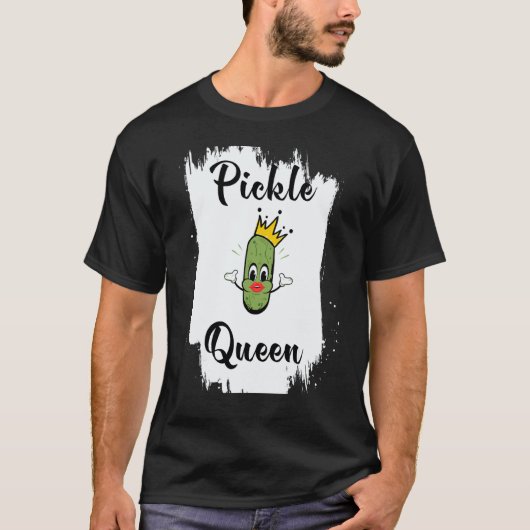 Pickle Queen Augurk Vegan T-shirt (Voorkant)