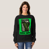 PICKLE QUEEN DAMES SWEATSHIRT (Voorkant volledig)