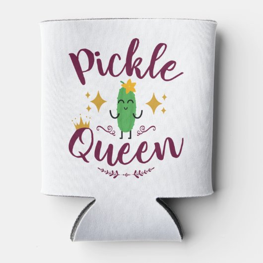 Pickle Queen Pickles Lover Women Girls Blikjeskoeler (Voorkant)