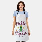 Pickle Queen Pickles Lover Women Girls Schort (Gedragen)