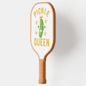 Pickle Queen Typography Sports Accessoires Pickleball Paddle (Links)