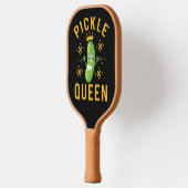 Pickle Queen Typography Sports Accessoires Pickleball Paddle (Links)