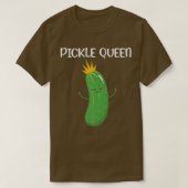 Pickle Queen Vegan T-shirt (Design voorkant)