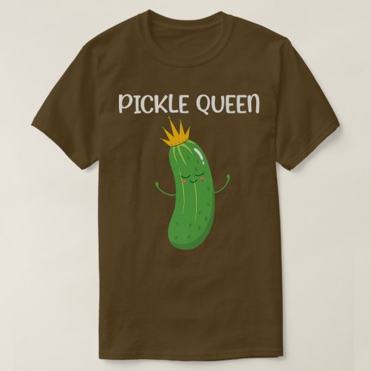 Pickle Queen Vegan T-shirt (Design voorkant)