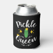 Pickle Queen Vrouwen Pickles Lover Blikjeskoeler (Blikje Voorkant)