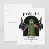 Pickle Rick - Ik ben een wetenschapper Grafisch Ci Briefkaart (Voorkant / Achterkant)