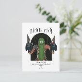 Pickle Rick - Ik ben een wetenschapper Grafisch Ci Briefkaart (Staand voorkant)