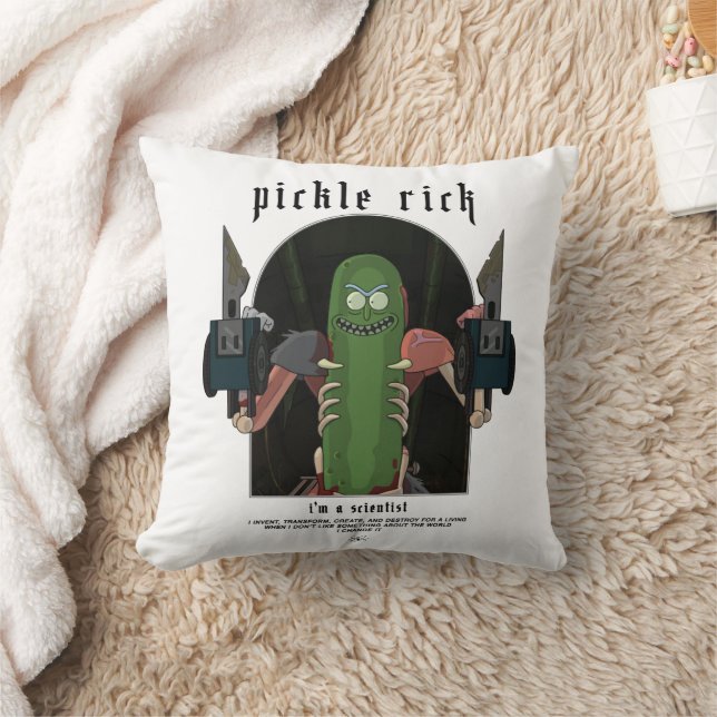 Pickle Rick - Ik ben een wetenschapper Grafisch Ci Kussen (Deken)