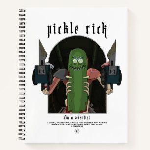 Pickle Rick - Ik ben een wetenschapper Grafisch Ci Notitieboek