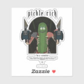 Pickle Rick - Ik ben een wetenschapper Grafisch Ci Sticker (Vel)