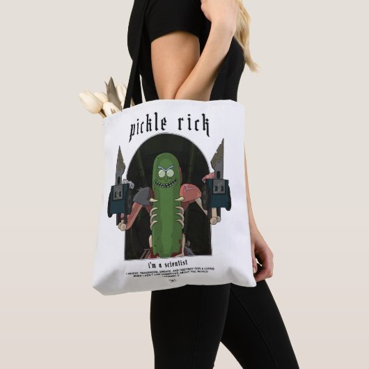 Pickle Rick - Ik ben een wetenschapper Grafisch Ci Tote Bag (Dichtbij)