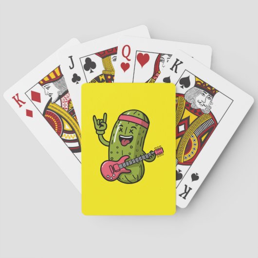 Pickle Rockster Pokerkaarten (Achterkant)