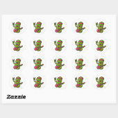 Pickle Rockster Ronde Sticker (Vel)