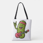 Pickle Rockster Tote Bag (Achterkant)