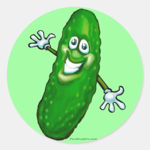 Pickle Ronde Sticker