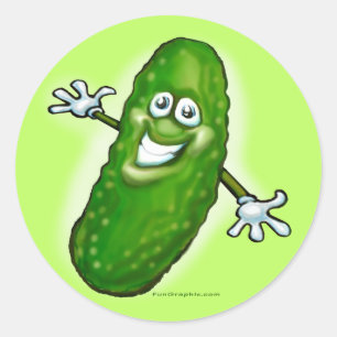 Pickle Ronde Sticker